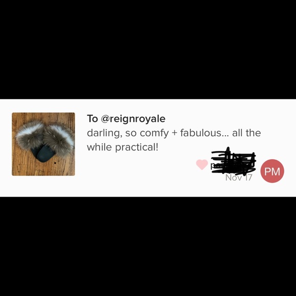 🎉H/P 🎉 2 LEFT - LUCKY FAUX FURSLIDES - Picture 3 of 3